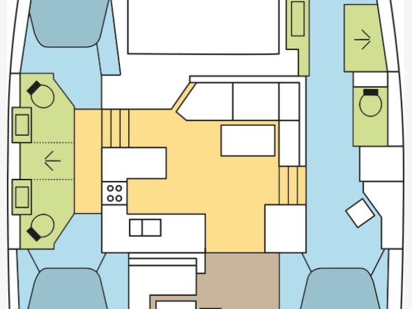 Location à Marseille - Fountaine Pajot Astrea 42 sur SamBoat