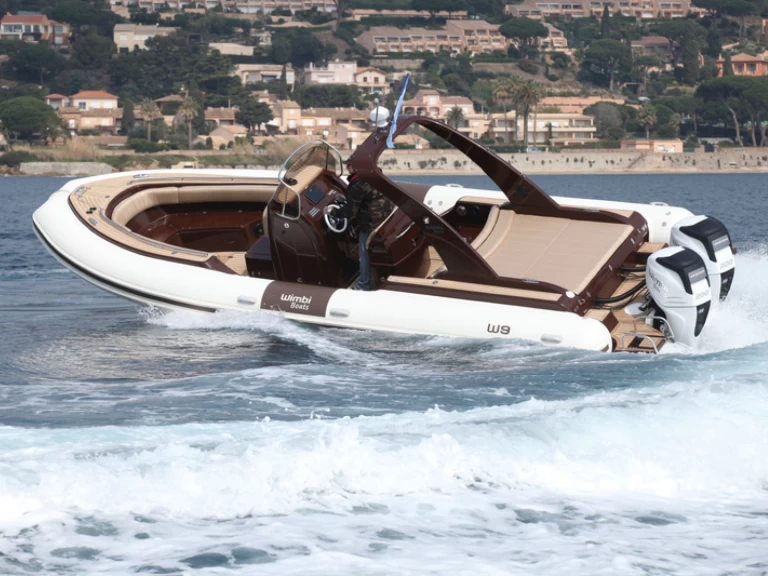 Location Semi-rigide à Lège-Cap-Ferret - Wimbi Boats W9