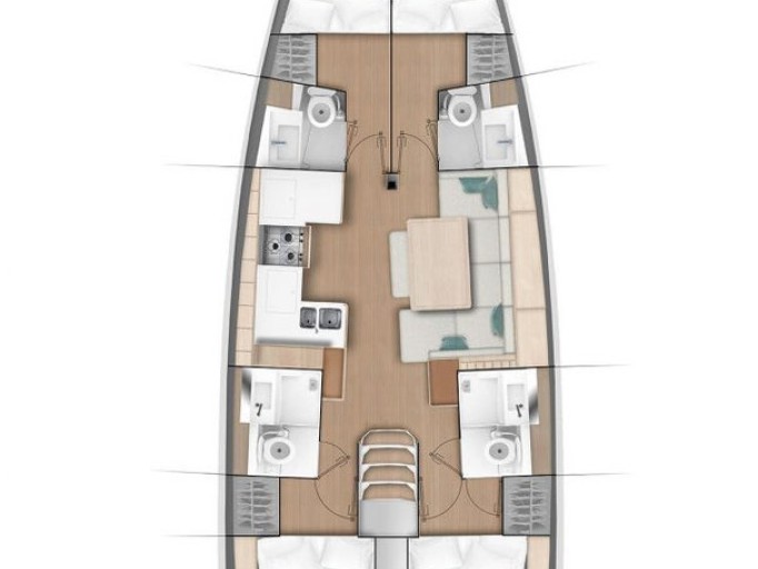 Jeanneau Sun Odyssey 490 a louer à Préveza