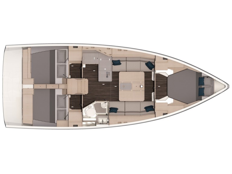 Location bateau Dufour Dufour 37 à Sant Antoni de Portmany sur Samboat