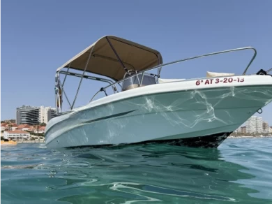 Sessa Marine Key Largo 23 charter bareboat or skippered in  Alicante