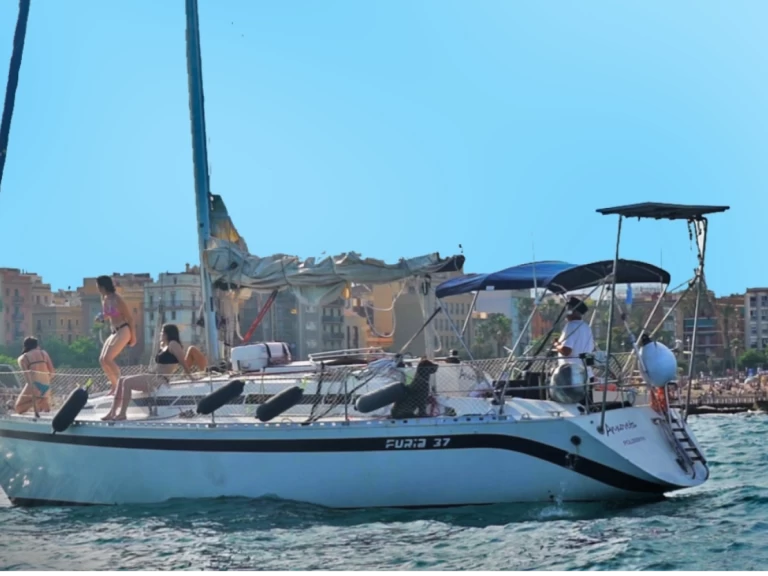 Location bateau Dresport S.A Furia 37 à Badalona sur Samboat