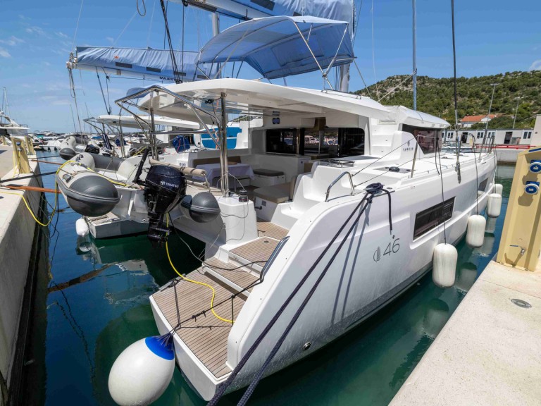 Location bateau Drage pas cher Lagoon 46
