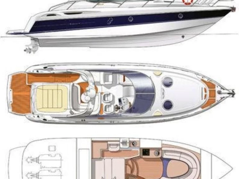Louer Bateau à moteur avec ou sans skipper Cranchi à Porto-Vecchio