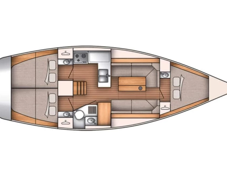 Location Voilier Bénéteau avec permis