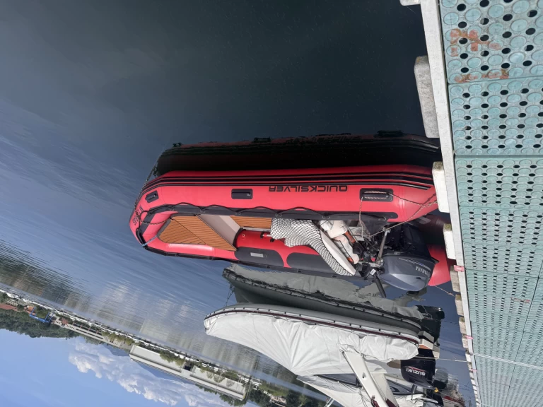 Louer Semi-rigide avec ou sans skipper Quicksilver à Ornex