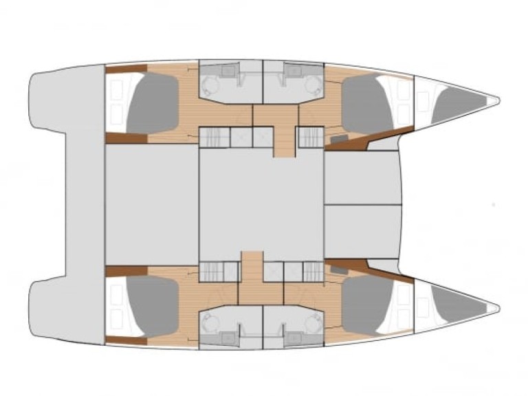 Louez un Fountaine Pajot Helia 44 à Saint-George