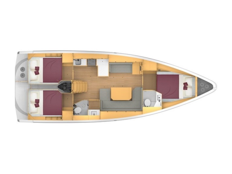 Location bateau Álimos pas cher Bavaria C42