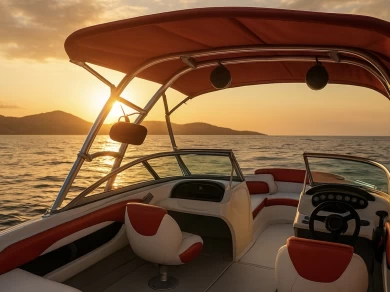 Motorboat rental in Mandelieu-la-Napoule - Sea Ray Sea Ray 205 Sport