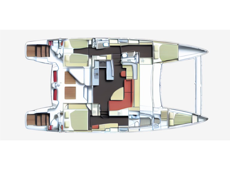 Location Catamaran Catana avec permis