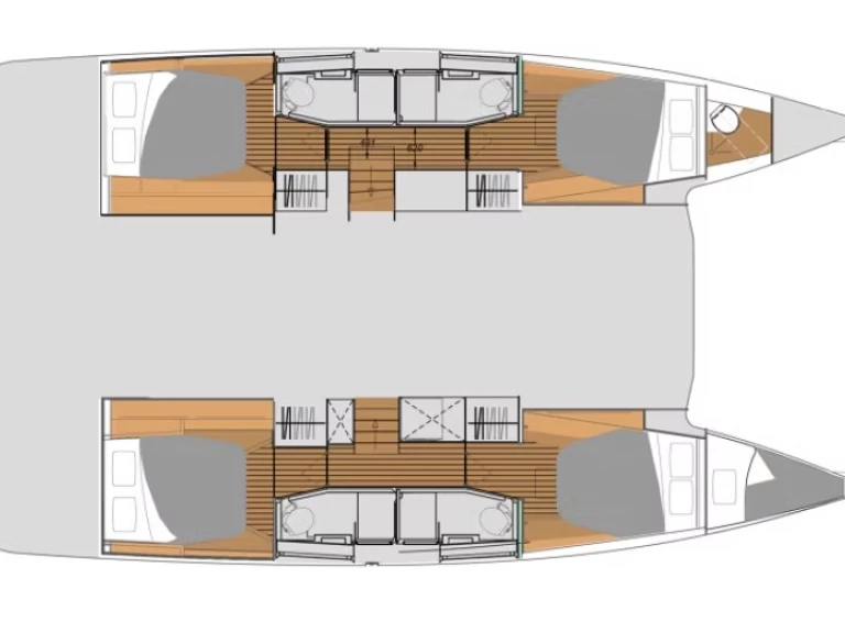 Location bateau Fountaine Pajot Elba 45 à Road Town sur Samboat