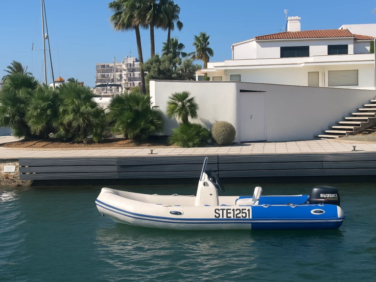 Location bateau Zodiac Medline 500 à Empuriabrava sur Samboat