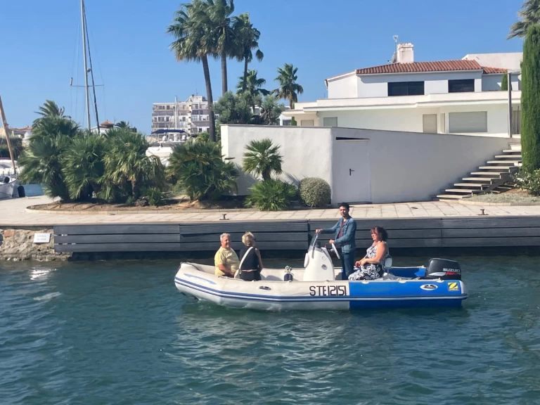 Location Semi-rigide Zodiac avec permis