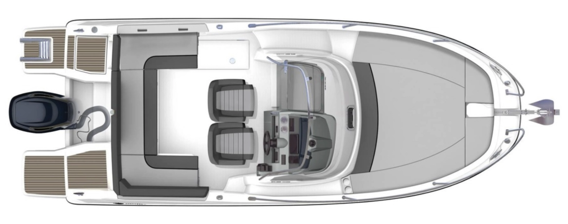 Location bateau Antibes pas cher Cap Camarat 6.5 WA Serie 3