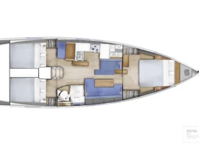 Boat rental Jeanneau Sun Odyssey 410 in Palma de Majorque on Samboat