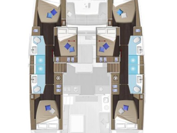 Location Catamaran Lagoon avec permis