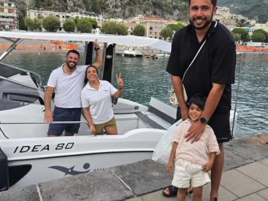 Hyra Motorbåt  med eller utan skeppare Idea Marine Amalfi 