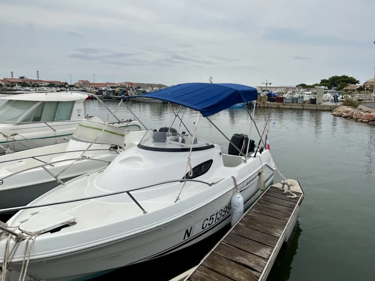 Location bateau Le Barcarès pas cher Quicksilver 520 Flamingo