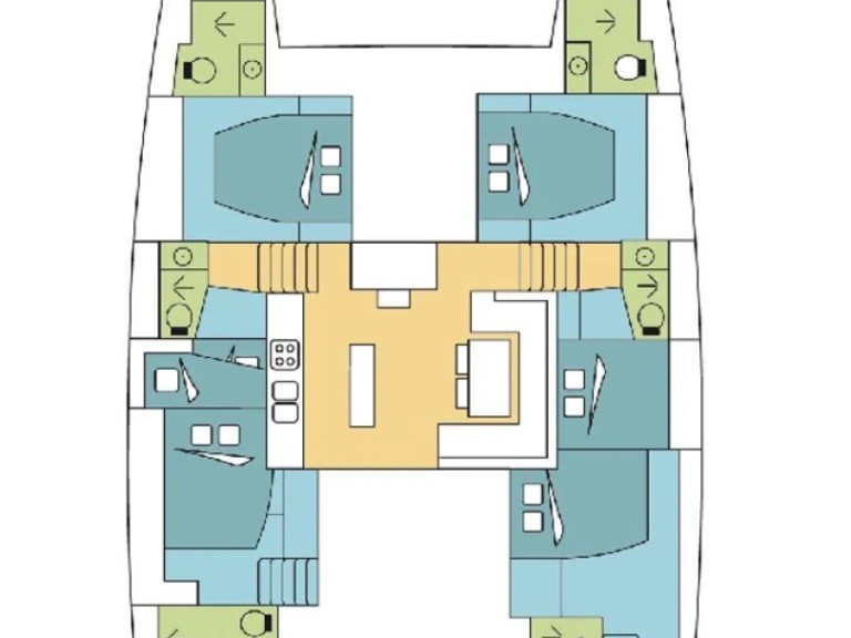 Catamaran à louer à Lávrio au meilleur prix