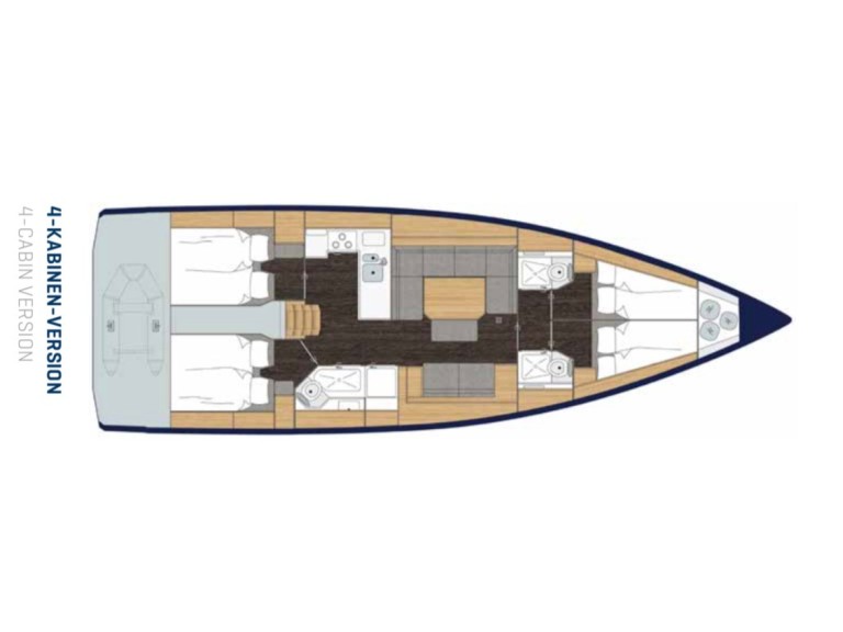 Location bateau Bavaria Bavaria C45 à Rogoznica sur Samboat