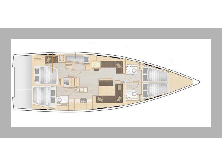 Louez un Hanse Hanse 548 à Sukošan