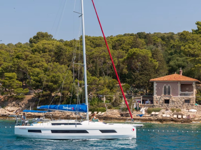 Location bateau Lefkáda pas cher Dufour 44