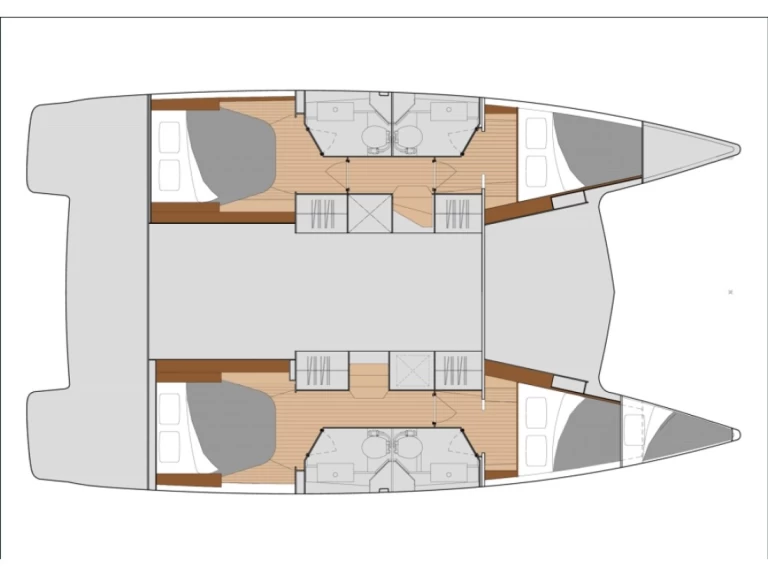 Location bateau Fountaine Pajot Isla 40 à Volos sur Samboat