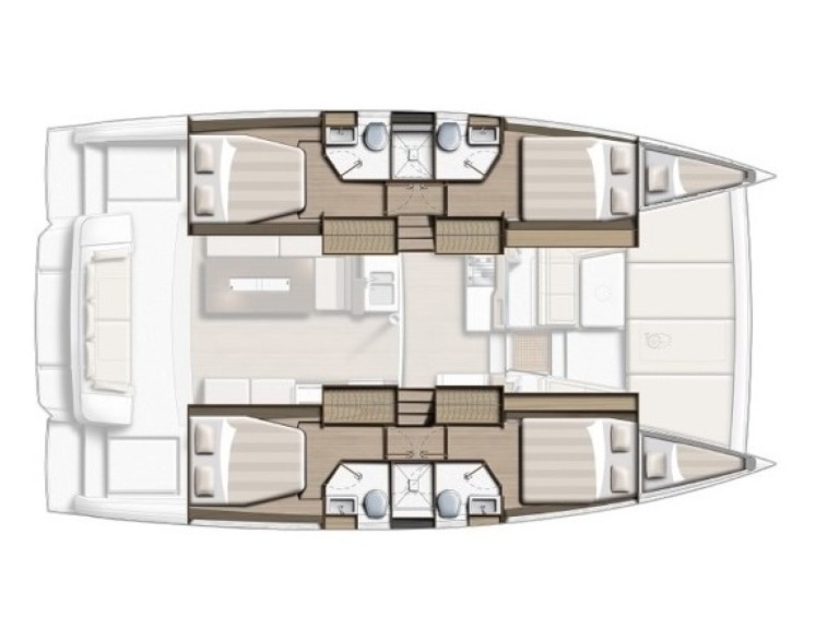 Catamaran à louer à Lefkáda au meilleur prix