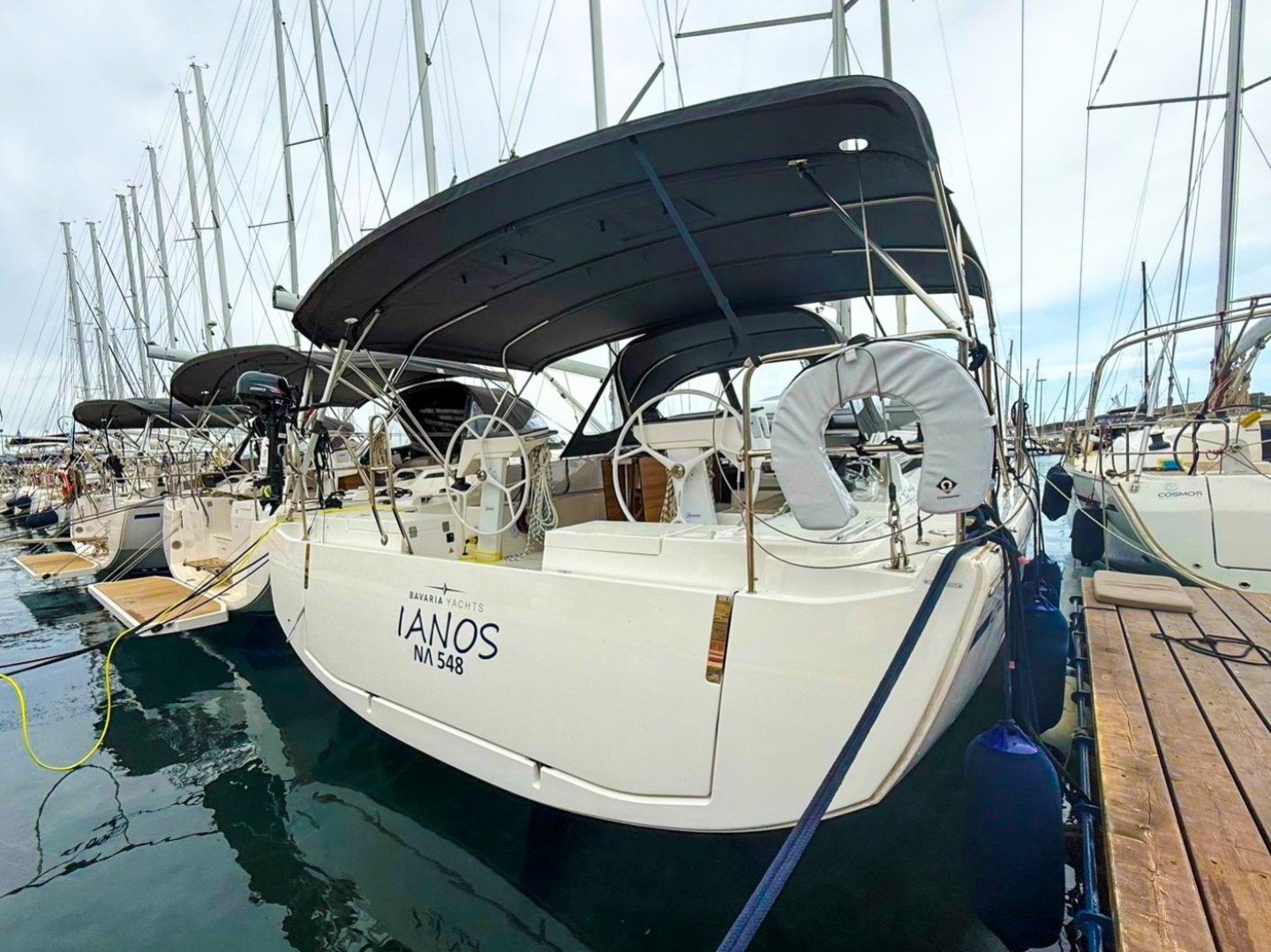 Bavaria C46 eco solar sailboat charter in Préveza, Greece