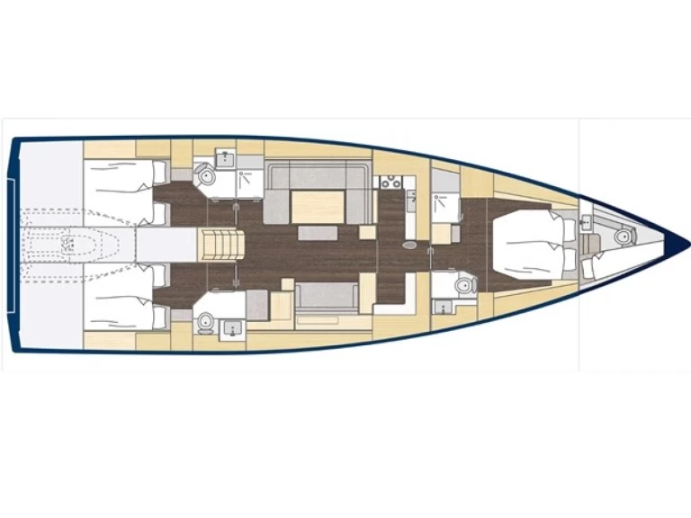 Location à Préveza - Bavaria Bavaria C57 Style sur SamBoat