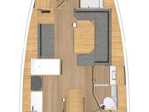 Location bateau Lefkáda pas cher Bavaria C38