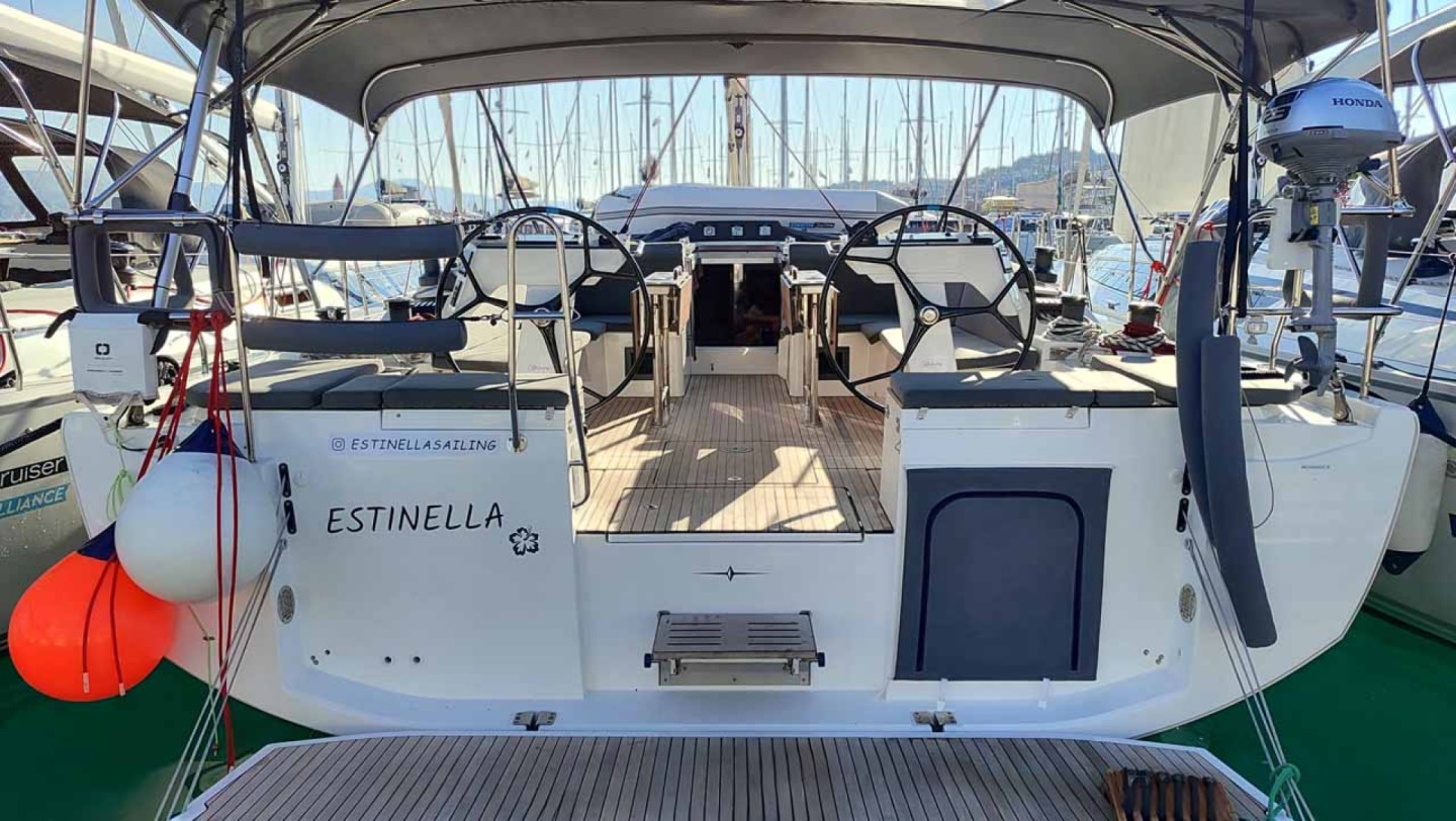 Bavaria C46 solar sailboat charter in Trogir, Croatia