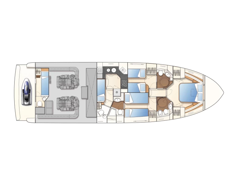 Ferretti Ferretti 550 a louer à Panaji