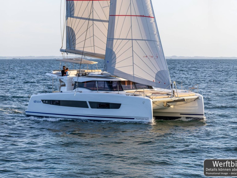 Location Catamaran Fountaine Pajot avec permis