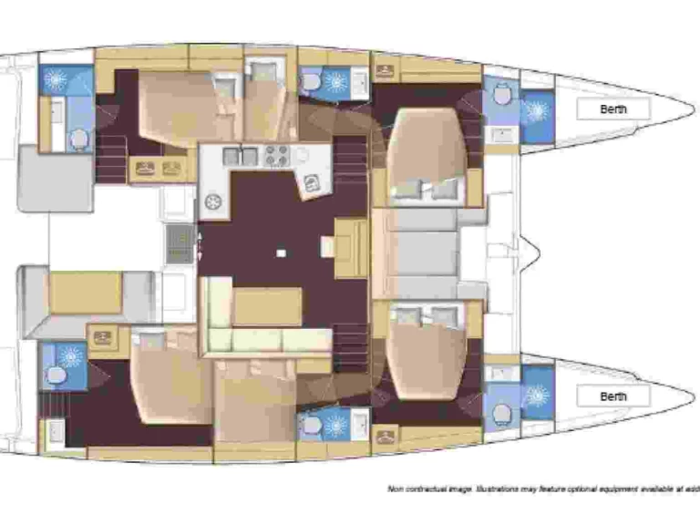 Location bateau San Miguel De Abona pas cher Lagoon 52 F