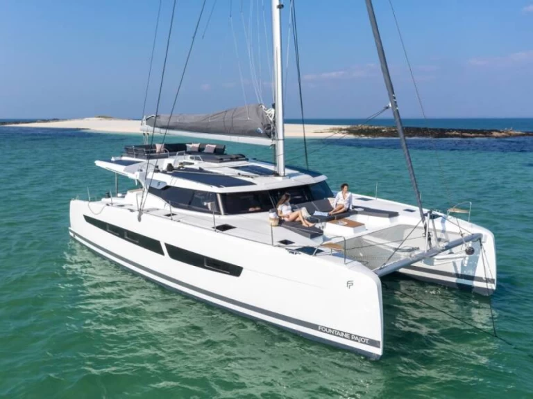 Location bateau Fountaine Pajot Aura 51 à Sainte-Lucie sur Samboat