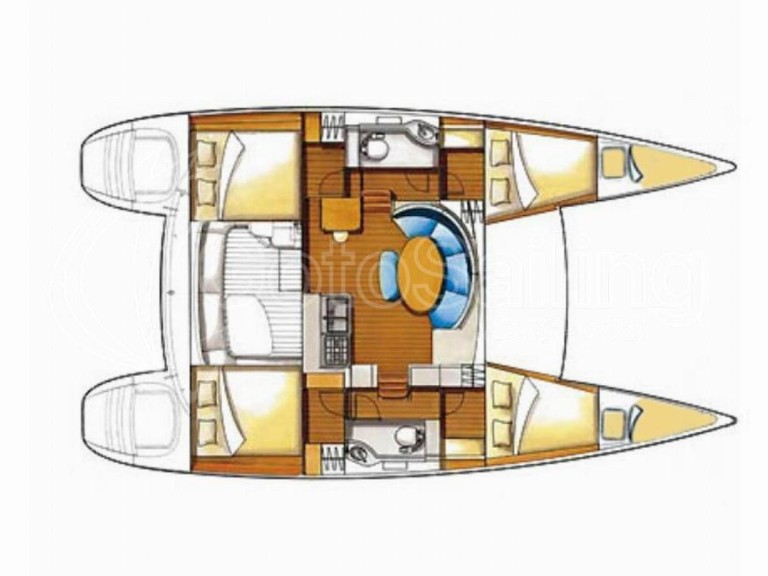 Location bateau Bénéteau Lagoon 380 à Pointe-à-Pitre sur Samboat