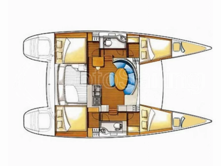 Location bateau Bénéteau Lagoon 380 à Pointe-à-Pitre sur Samboat