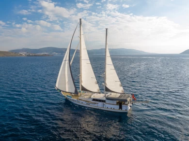 Location Voilier à Bodrum -  LUCKY YOU MOTORSAILOR