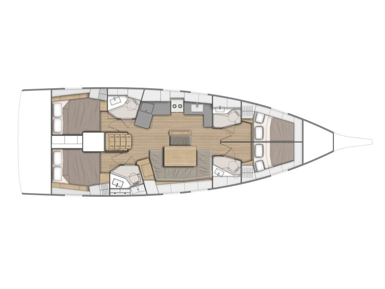 Louer Voilier avec ou sans skipper Bénéteau à Nidri