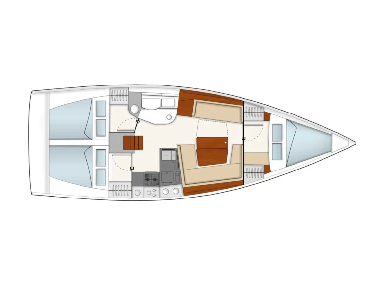 Location Voilier à Sámi - Hanse Hanse 385