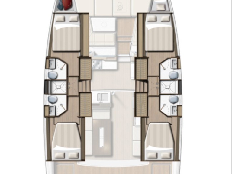 Location bateau Bali Catamarans Bali 4.2 à Marsh Harbour sur Samboat