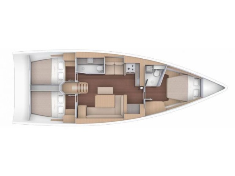 Location à Frenchtown - Dufour Dufour 430 sur SamBoat