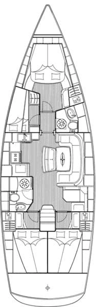 Bavaria Cruiser 46 a louer à Punat