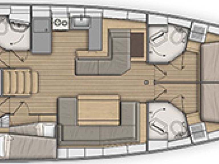 Location Voilier à Mykonos (Île) - Bénéteau Oceanis 51.1
