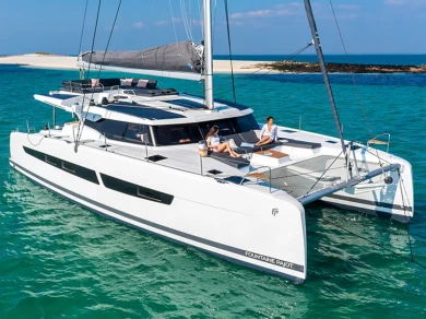 Bareboat Rental Catamaran Fountaine Pajot with a boat licence