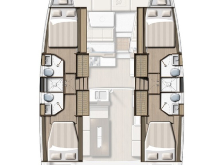 Location à Álimos - Bali Catamarans Bali 4.2 sur SamBoat
