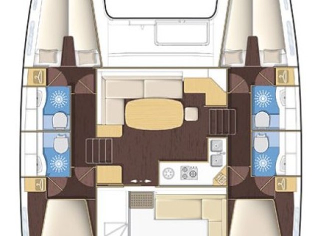 Louer Catamaran avec ou sans skipper Lagoon à Álimos
