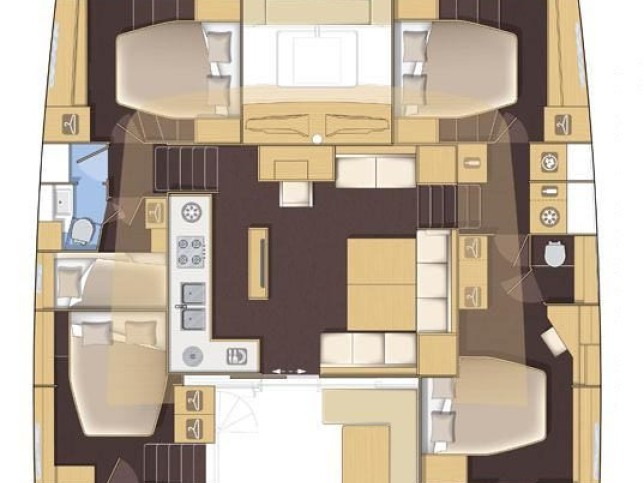Location bateau Álimos pas cher Lagoon 560 S2