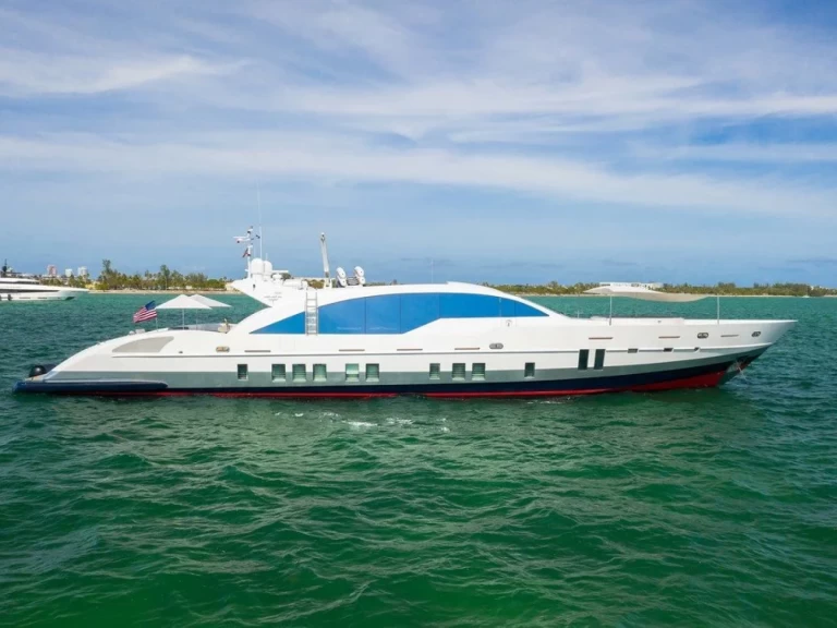 Location Yacht à Miami Beach - Tecnomar 120